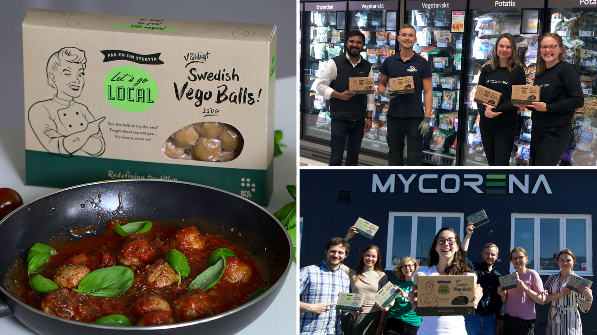 Mycorena’s New Swedish ‘Meat’-balls Set to Make a New Trend Within the Vegan Food Segment!