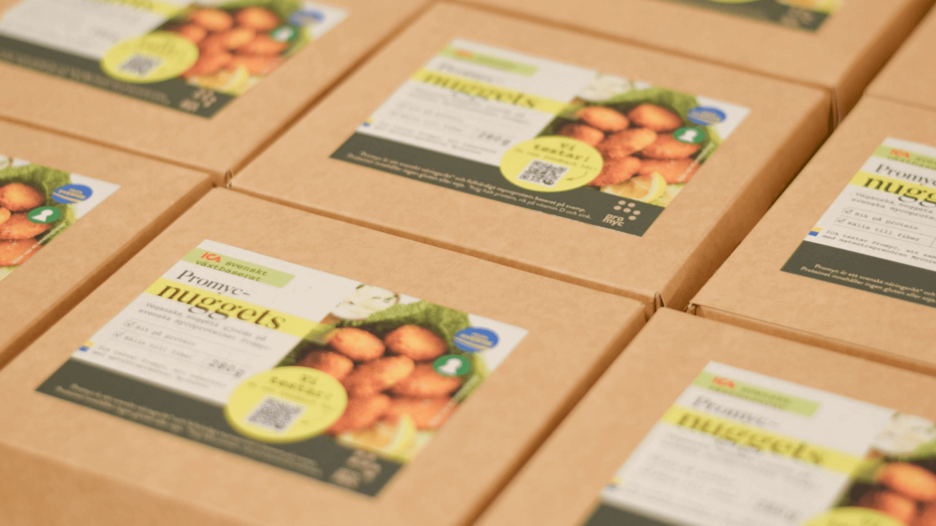 Promyc Nuggets to hit ICA Shelves on June 7th – Mycorena to be the first success story of ICA Växa project